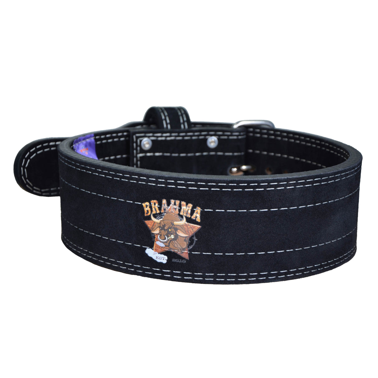 13mm Suede Brahma Prong Powerlifting Belt