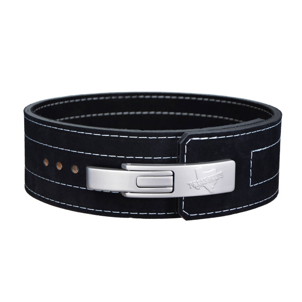 10mm Suede Longhorn Lever Powerlifting Belt – Titan Support